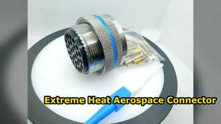 EN2997 Ronde connector voor hoge temperaturen Betrouwbare ruimtevaartoplossing