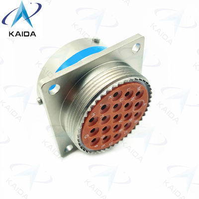 kwaliteit  19 Female Pins MIL-DTL-26482 Connector Electroless Nickel Finsh Mil Dtl 26482 Series Ii fabriek