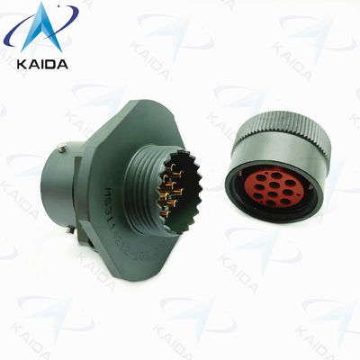Kwaliteit  Jam Nut Receptacle MIL-DTL-26482 Series I 10 Female Pins Mil Dtl 26482 Connector fabriek