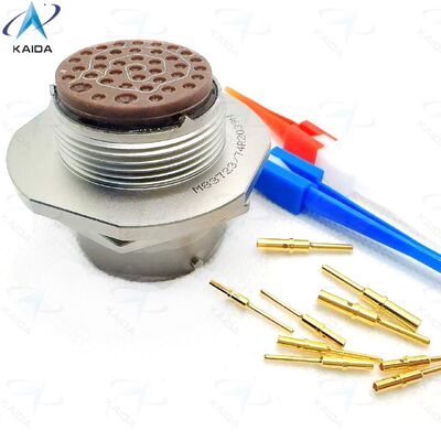 Kwaliteit  MIL-DTL-83723, SERIES III CONNECTORS  WITH BAYONET COUPLING，M83723/74R2039N，Jam Nut Receptacle,  Shell Size 20 with Contact layout 20-39. fabriek