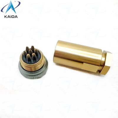 Kwaliteit  Aluminum Alloy, Chromated Finish.PC-7TK.Straight Plug 4 pins.Russian Standard PC Series Connectors.PC-7TB fabriek