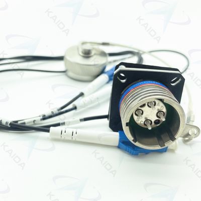 20KC04N Optische vezelconnectoren Vijf sleutels ARINC801 Connector Anti Misinsertion
