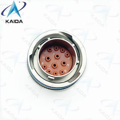 Goud afwerking MIL-DTL-26482 Connector Crimp contacten Mil DTL 26482h 12 vrouwelijke pinnen