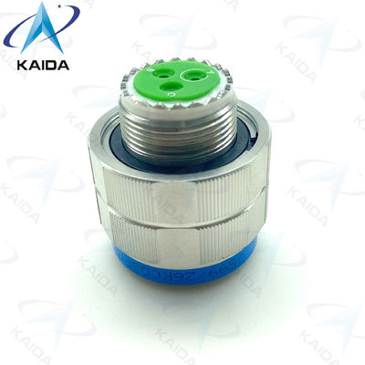 Passivated Shell van roestvrij staal MIL-DTL-38999 Serie III Connector 3 Mannelijke pincontacten inclusief D38999/26KC03PN