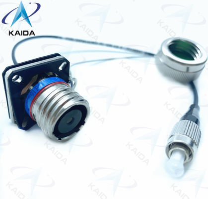 Duurzame optische vezelconnectoren Duurzaamheid 1000 paringscycli D38999 Connector