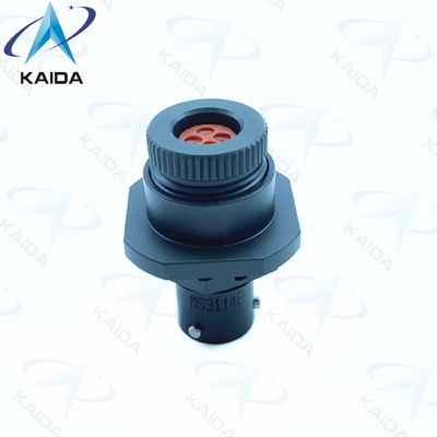 Beveiligde MIL-DTL-26482 serie 1 connector MS3114E8-4S 4 vrouwelijke pinnen