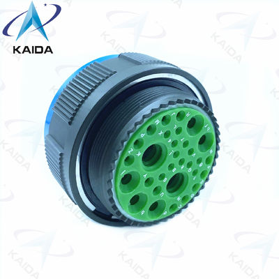 Connector Type Plug voor MIL-DTL-38999 Series III Koperen legering.D38999/26WJ31PN. 2 Coax Contact en 29 Power Contact