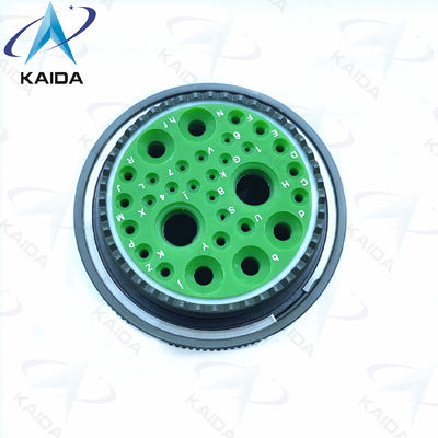 Connector Type Plug voor MIL-DTL-38999 Series III Koperen legering.D38999/26WJ31PN. 2 Coax Contact en 29 Power Contact