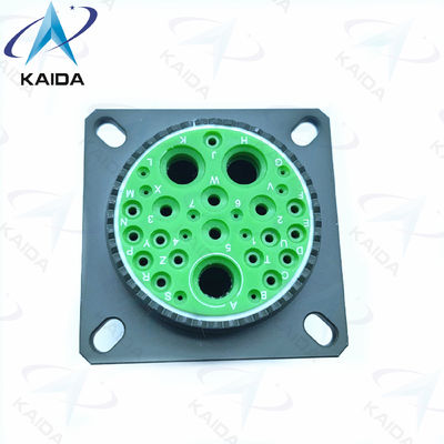 -55°C tot 125°C MIL-DTL-38999 Serie III met koperen legeringscontactmateriaal.Cadimum Olive Green.D38999/20WJ20AN