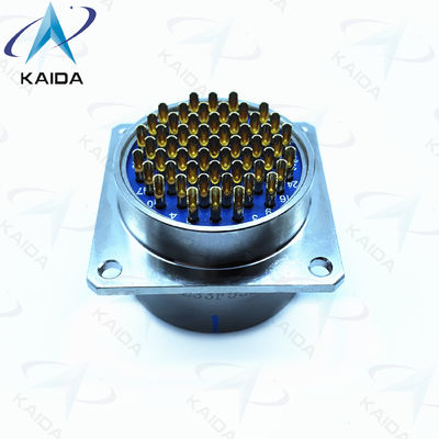 15 Schelpgrootte Circulaire elektrische connector Goud contact afwerking Voor MIL-DTL-38999 serie