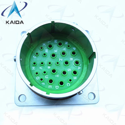 Koperen legering plug MIL-DTL-38999 serie 1 24 vrouwelijke pinnen Mil D38999 connectoren