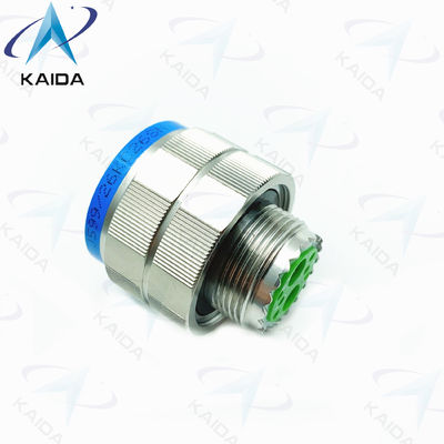Plug R met gouden afwerking voor MIL-DTL-38999 Serie III.8 Vrouwelijke pinnen roestvrij staal gepassiveerd D38999/26KC26SN