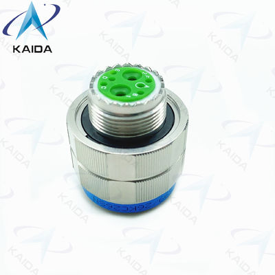 Plug R met gouden afwerking voor MIL-DTL-38999 Serie III.8 Vrouwelijke pinnen roestvrij staal gepassiveerd D38999/26KC26SN