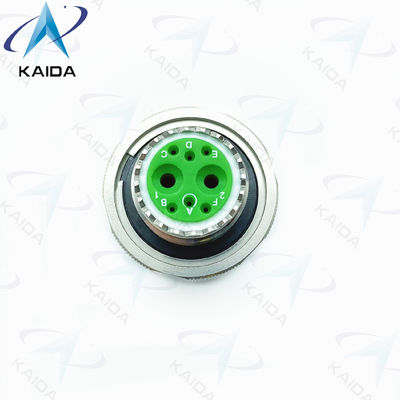 Plug R met gouden afwerking voor MIL-DTL-38999 Serie III.8 Vrouwelijke pinnen roestvrij staal gepassiveerd D38999/26KC26SN