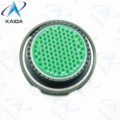 Cadmium Shell MIL-DTL-38999 Serie 3 100 Vrouwelijke Pins Mil DTL 38999 Power Connector
