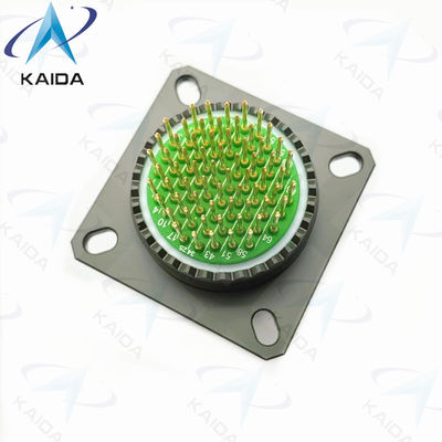Lange PCB-staart Mil Dtl 38999 serie III-connectoren 66 Vrouwelijke Mil Dtl 38999 serie 3