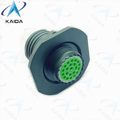 22 Mannelijke pinnen MIL-DTL-38999 Connector Iii Olijfgroen Cadmium D38999 24WC35PN