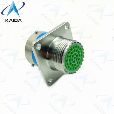7.5 Een MIL-DTL-38999 connector I roestvrij staal gepassiveerd Mil D 38999