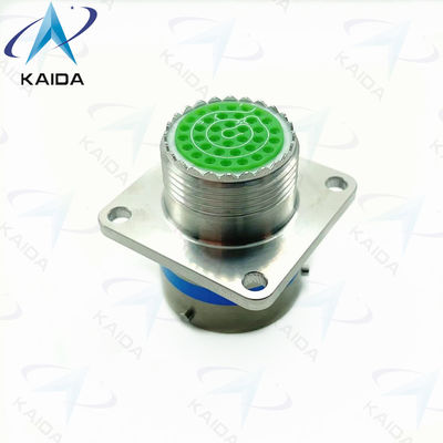 7.5 Een MIL-DTL-38999 connector I roestvrij staal gepassiveerd Mil D 38999