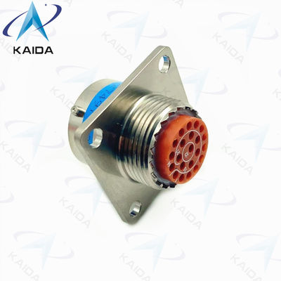 22 Mannelijke contacten MIL-DTL-38999 Series 2 Wandmontage D38999 connector