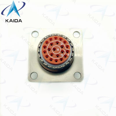22 Mannelijke contacten MIL-DTL-38999 Series 2 Wandmontage D38999 connector