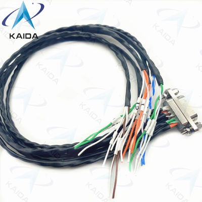 Balck Wire MIL-DTL-83513 Micro-D Connectors Messing Coupling Nut Micro D Connector
