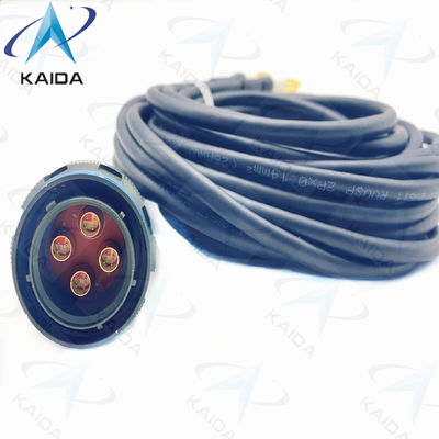 MIL-DTL-38999 Series III Plug Connector met Quadrax Mannelijke Contact D38999/26WF04PFNC110