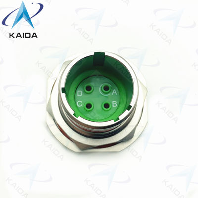 MIL-DTL-38999 serie III Jam Nut Receptacle Connector met krimpcontact Elektroloss Nickel TVS07RF15-04P.8D serie