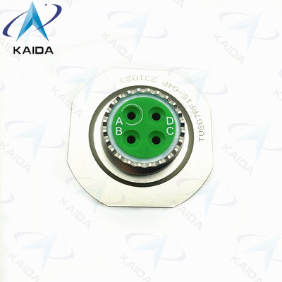 MIL-DTL-38999 serie III Jam Nut Receptacle Connector met krimpcontact Elektroloss Nickel TVS07RF15-04P.8D serie