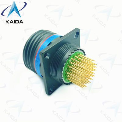 MIL-DTL-38999 Serie III Lange PCB-staart Olijfgroen Cadmium Shell D38999/20WE35PLN.8D Serie