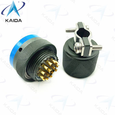 MIL-DTL-26482 Serie I Miniatuurconnector MS3116F14-15P Olijfgroen Cadmium 15 Mannelijke Pins