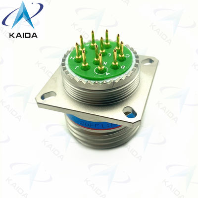 Korte PCB-staart type MIL-DTL-38999 serie III receptacle connector D38999/20FF11PCN Electroless Nickel.8D serie