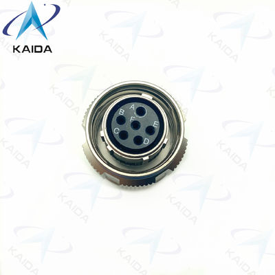 MIL-DTL-38999 serie III receptacle connector met crimp contacten type D38999/26FB98SN.Electroless Nickel.8D serie