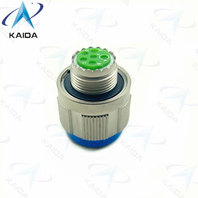 500V MIL-DTL-38999 Series III Plug Connector voor militaire D38999/26FC98SN Electroless Nickel 10 Vrouwelijke Pins.8D Series.