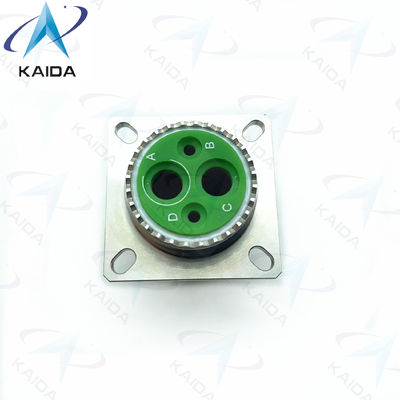 Twinax contactmateriaal koperlegering MIL-DTL-38999 Serie III -55°C tot 125°C D38999/20KE22SC 4 Vrouwelijke pinnen roestvrij staal