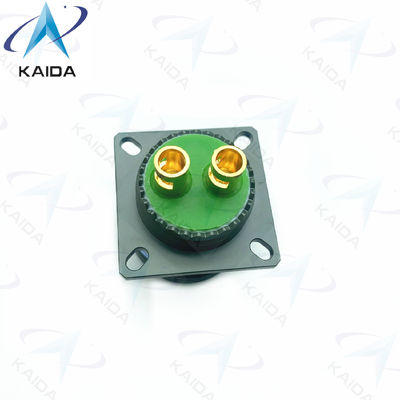 500V MIL-DTL-38999 Series III draadloze aansluiting D38999/20WE62PN-H.2 8# Power Contact Olijfgroen Cadmium 8D Series