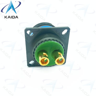500V MIL-DTL-38999 Series III draadloze aansluiting D38999/20WE62PN-H.2 8# Power Contact Olijfgroen Cadmium 8D Series