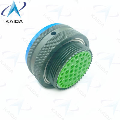 Koperen legering contactmateriaal Invoegingsregeling 25-43 voor MIL-DTL-38999 Serie I MS27467T25B43PA Olijfoliegroen cadmium