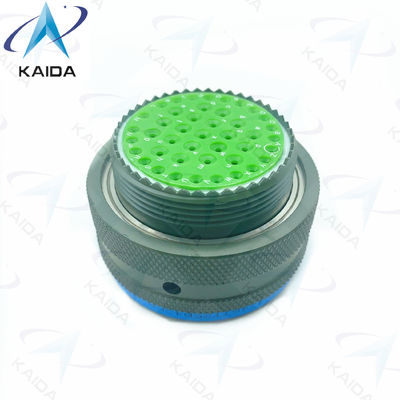 Koperen legering contactmateriaal Invoegingsregeling 25-43 voor MIL-DTL-38999 Serie I MS27467T25B43PA Olijfoliegroen cadmium