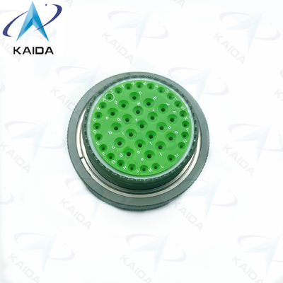 Koperen legering contactmateriaal Invoegingsregeling 25-43 voor MIL-DTL-38999 Serie I MS27467T25B43PA Olijfoliegroen cadmium