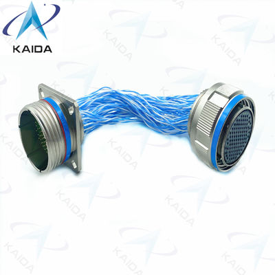 Geslepen kabel OD 3.0-7.0mm Op maat gemaakte D38999/20FH35PN&amp;D38999/26FH35SN 8D-serie