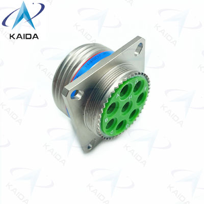 Receptacle MIL-DTL-38999 serie III met 8# Power Contacts of Twinax Contact Electorless Nickel Plating D38999/20FJ08PN