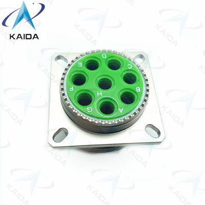 Receptacle MIL-DTL-38999 serie III met 8# Power Contacts of Twinax Contact Electorless Nickel Plating D38999/20FJ08PN