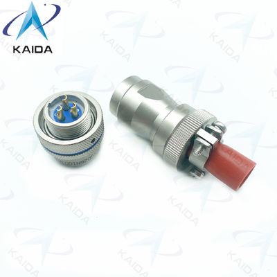 YGD-serie YGD26N1003K32 Plug Connector Elektroless Nickel 3 Vrouwelijke Pins