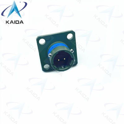 Aluminium legering koppelnoot MIL-DTL-26482 Serie I Miniatuurconnector MS3112E08-02PNB Olijfgroen Cadmium