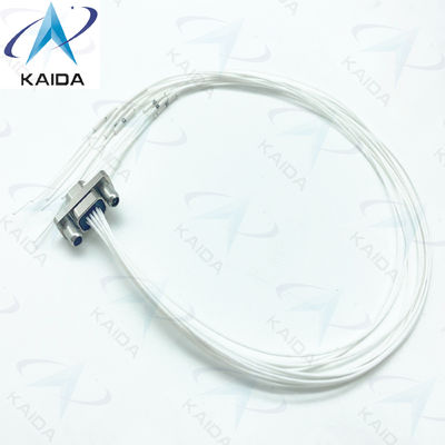 Goud bekleed J14 Plug Connector J14F-36ZKB Solder Termination 3A Plug met 60cm Draad Vrouwelijke contacten