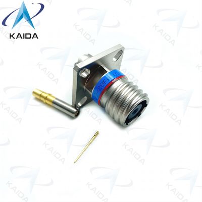 MIL-DTL-38999 Serie 3 Ontvangerconnector Geladen koppeling 1 Contact D38999/20FA10BN.1 Vrouwelijke coaxiale contact.
