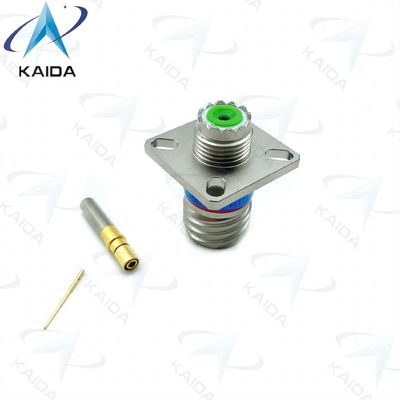 MIL-DTL-38999 Serie 3 Ontvangerconnector Geladen koppeling 1 Contact D38999/20FA10BN.1 Vrouwelijke coaxiale contact.