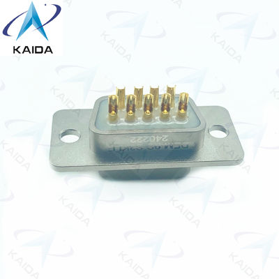 500V MIL-DTL-83513 Aluminium Micro D Receptacle Connector 500 Paring Cycles Koperen verbindingen.DEM-9S-S3KLE