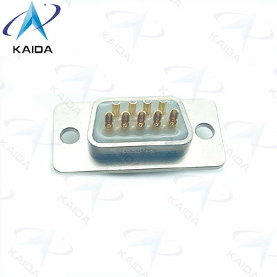 500V MIL-DTL-83513 Aluminium Micro D Receptacle Connector 500 Paring Cycles Koperen verbindingen.DEM-9S-S3KLE